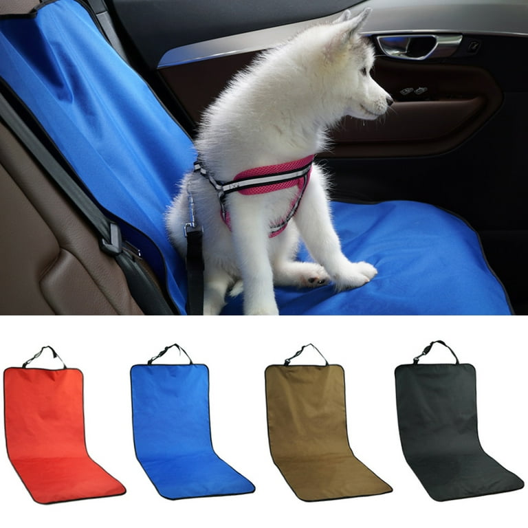 Single Car Seat Cover For Dogs And Pets Black