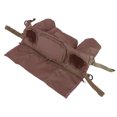 thumbnail image 5 of Bolsa de almacenamiento para cochecito de bebé, organizador colgante para pañales, juguetes, biberón de lactancia (marrón), 5 of 5
