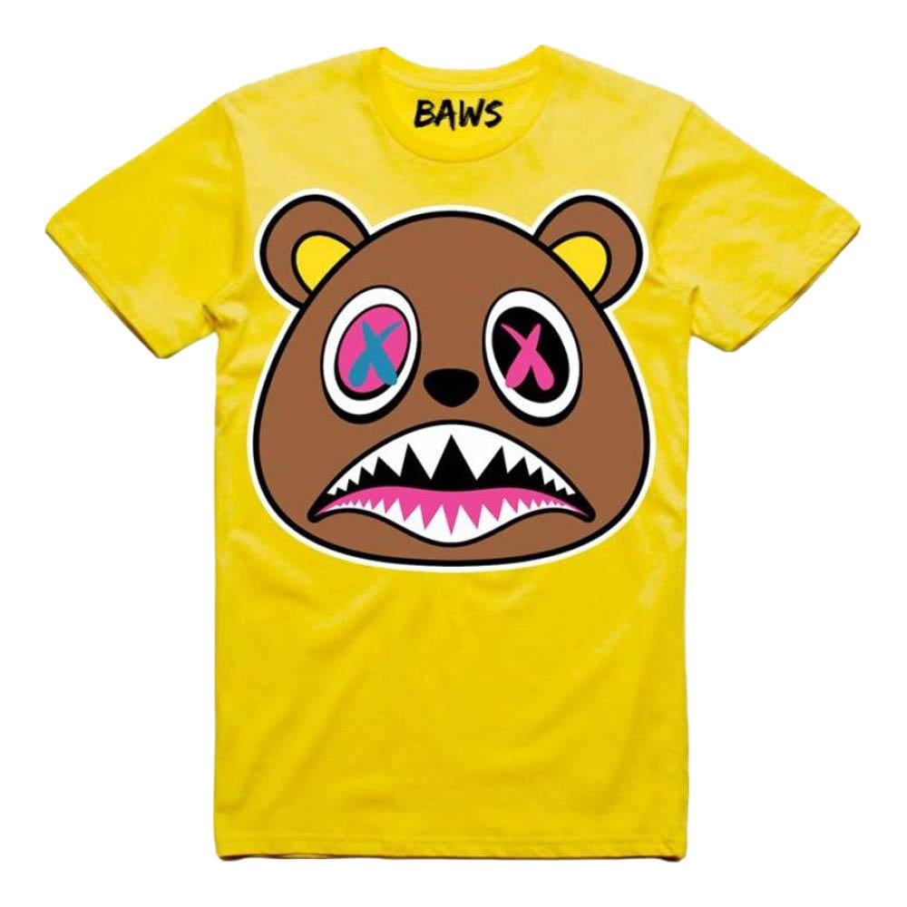 Baws Crazy Baws T-shirt Yellow 