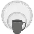 thumbnail image 4 of Corelle Classic Mystic Gray 16-Pieces Dinnerware Set, 4 of 5