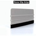 thumbnail image 3 of 3 x 6in Felt Edge Wrapping Squeegee Scratches-Free Decal Applicator Tool for Application of Craft Vinyl,Window Film and Wallpaper, Pack of 2, Silver, 3 of 4