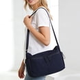 thumbnail image 7 of Nylon Crossbody Bag for Women, Lightweight Casual Shoulder Bag with Multi Pockets, Large Capacity Waterproof Tote Purse for Commute Work Travel - Fits 10 Inch Laptop, 7 of 7