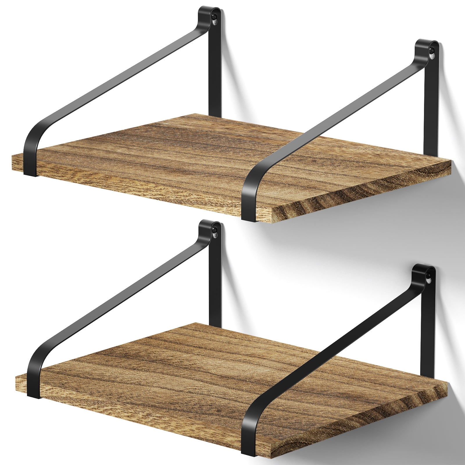 Details about   Love-KANKEI Floating Shelf Wall Shelf for Storage Rustic Wood Kitchen Spice Rack 