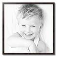 thumbnail image 2 of ArtToFrames 24x24 Inch Walnut Bamboo Picture Frame, This Brown Wood Poster Frame is Great for Your Art or Photos, Comes with 060 Plexi Glass (4874), 2 of 8