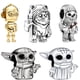 thumbnail image 4 of Hot Toys Charms Star Wars Plata De Ley 925 cuentas mandalorianos De Plata para Pandora 925 pulseras De Plata esterlina joyería DIY para mujeres, 4 of 4