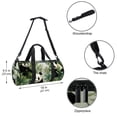 thumbnail image 5 of Panda Yoga Bag, Swim Bag, Travel Tote, Sports Bag - 17.7 Inches with Interior Zipper Pocket for Large Capacity, 5 of 6