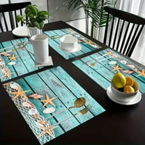 Stylish Table Mats, Insulation Table Mats Set, Heat Resistant Table Protectors, Non-Slip Kitchen Decor Mats, Versatile Dining Table Accessories