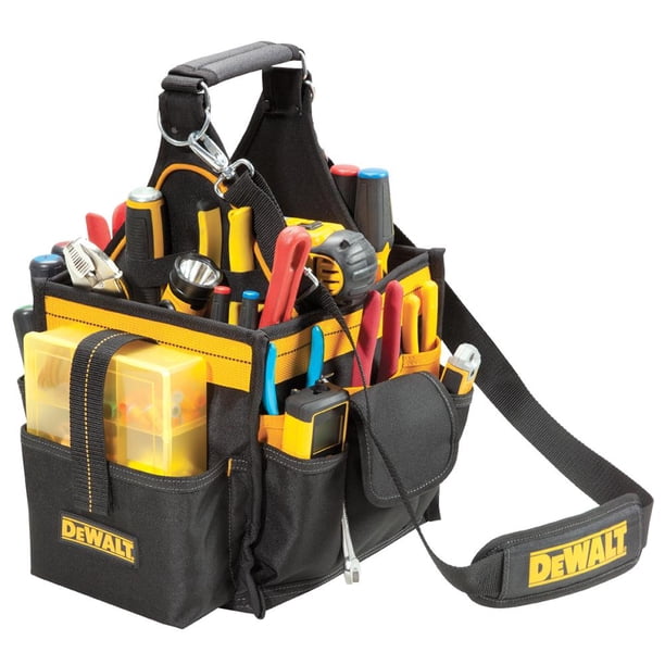 DEWALT DG5582 Tool Tote, Ballistic Polyester, 23 Pockets, Black/Yellow