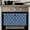 Blue, variant on White Boho Geometric 1 Pack Kitchen Towel, Water Absorbent Dish Towel, Modern Simple Aztec Ethnic Pattern Decorative Hand Towels - Quick Drying Cloth for Cooking Baking, 18x28 Inch