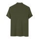 thumbnail image 5 of pstuiky camisetas de hombre, Blusa de verano ajustada informal de color liso con cuello redondo y manga corta para hombre ropa de hombre xxxl, 5 of 9