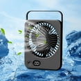 thumbnail image 4 of Weloille USB Desk Fan, Strong Wind Ultra Quiet Small Personal Fan, USB-C Corded Powered Mini USB Fan for Office Desktop Bedroom, 4 of 7