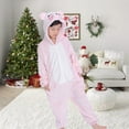 thumbnail image 2 of LUOGENLI Pajamas Girls Christmas Pajamas Size 7-8 Cotton Children Cartoon Animals Conjoined Pajamas Girls Christmas Sleepwear 5T Nightgown Girls Casual Pajamas Size 6 Cotton 110, 2 of 3