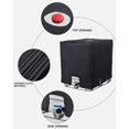 thumbnail image 5 of IBC container, protection, anti-UV, protective cover for water tank 1000 l, protective cover, 5 of 5