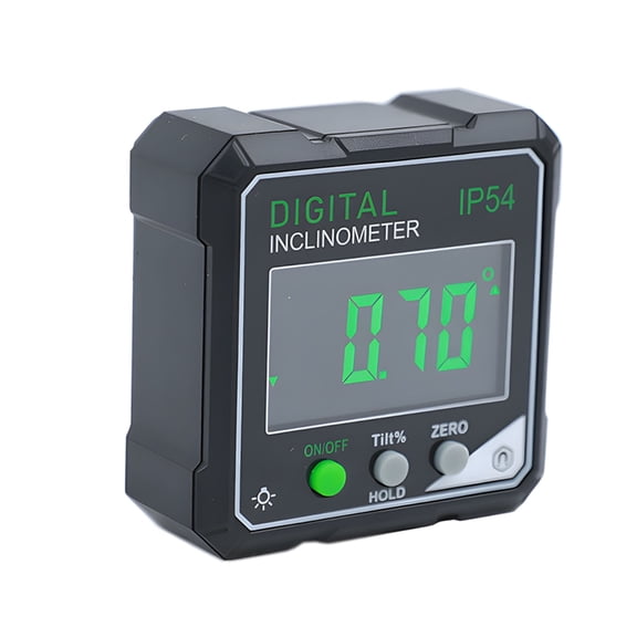 Digital Inclinometer Level Box Double Mode Measurement 360 Rotating Screen LED Backlights For Woodworking