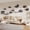 Grey-13-in-1, variant on 9-in-1 Cat Wall Shelves Multi-level Mounted Cats Furniture Set With Plush Fabric Floor Space-saving Wooden Climbing Systems Bridge Ladder Condos Green