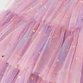 thumbnail image 6 of Hotiary Toddler Baby Girls Layered Tulle Puffy Dress Kids Rainbow Color Short Ruffle Sleeve Mesh Princess Dress Children Wedding Birthday Ball Gown Prom Cake Dress for 1-10 Years, 6 of 8