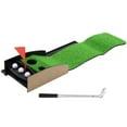 thumbnail image 4 of Ccdes Desktop Putting Green Kit Mini Portable Bureau Cadeau Pratique Tapis de Formation avec 1 Stylo Putter, Mini Putting Green, Putting Green Intérieur, 4 of 8