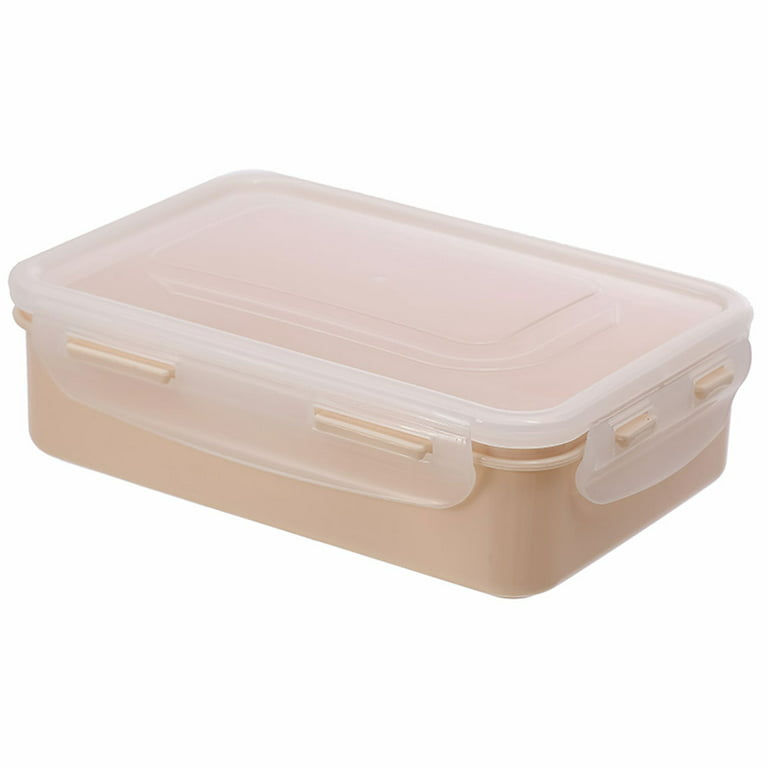 MINISO Ceramic Bento Lunch Box Stoneware Food Container Bowl 22oz - Beige 