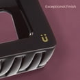 thumbnail image 6 of Scunci Luxe by Conair Modern Square Claw Clip, Espresso Brown, Open Rectangle Design, 1 Count, 6 of 8
