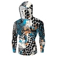thumbnail image 6 of Rvwovn Men's UPF 50+ Hooded UV Protection Shirt with Mask, Camo Outdoor Fishing Sun Hoodie, 6 of 7