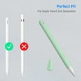 Silicone Sleeve for Apple Pencil 2nd Generation, Soft Protective iPad