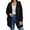 Black, variant on Women's Soft Hooded Jacket Casual Open Front Long Sleeve Coat With Pockets Lightweight Outdoor Full Zip Warm Pullover