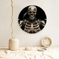thumbnail image 5 of Gaeub Cyber Skeleton With Tattoos Print Ceramic Plate,Dinner Plates,Bone China Decorative Plates with Display Stand,Art Ceramic Ornaments for Wall Hanging Decoration-10in, 5 of 6