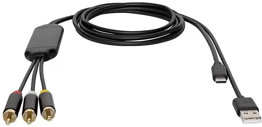 USB C to RCA Cable Audio Aux Adapter 