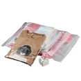 thumbnail image 2 of Bolsa de plástico transparente con cierre de cremallera de PE esmerilado, bolsa de embalaje de ropa interior, bolsa de plástico con autosellado, bolsa de embalaje de camisetas y calcetines, 2 of 2