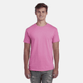 thumbnail image 3 of JERZEES Men Dri-Power 50/50 T-Shirt, Short Sleeve Cotton-Poly Blend Azalea Durable Tee, 2XL, 3 of 6