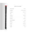 thumbnail image 7 of Winn Dri-Tac AVS 5DT-DG Soft Standard Golf Grips - Set of 7 Performance Grips, 7 of 7