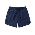 thumbnail image 2 of Athletic Running Shorts for Men Summer Casual Elastic Waist Loose Fit Lightweight Workout Gym Shorts with Pockets, 2 of 5
