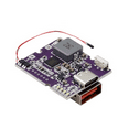 thumbnail image 4 of 22.5W Power Bank Bidirectional Fast Charging Mobile Power Module Circuit Board W/ Light Display Support PD/QC,Type-C+USB,1 * Mini fast charging module,Purple, 4 of 6