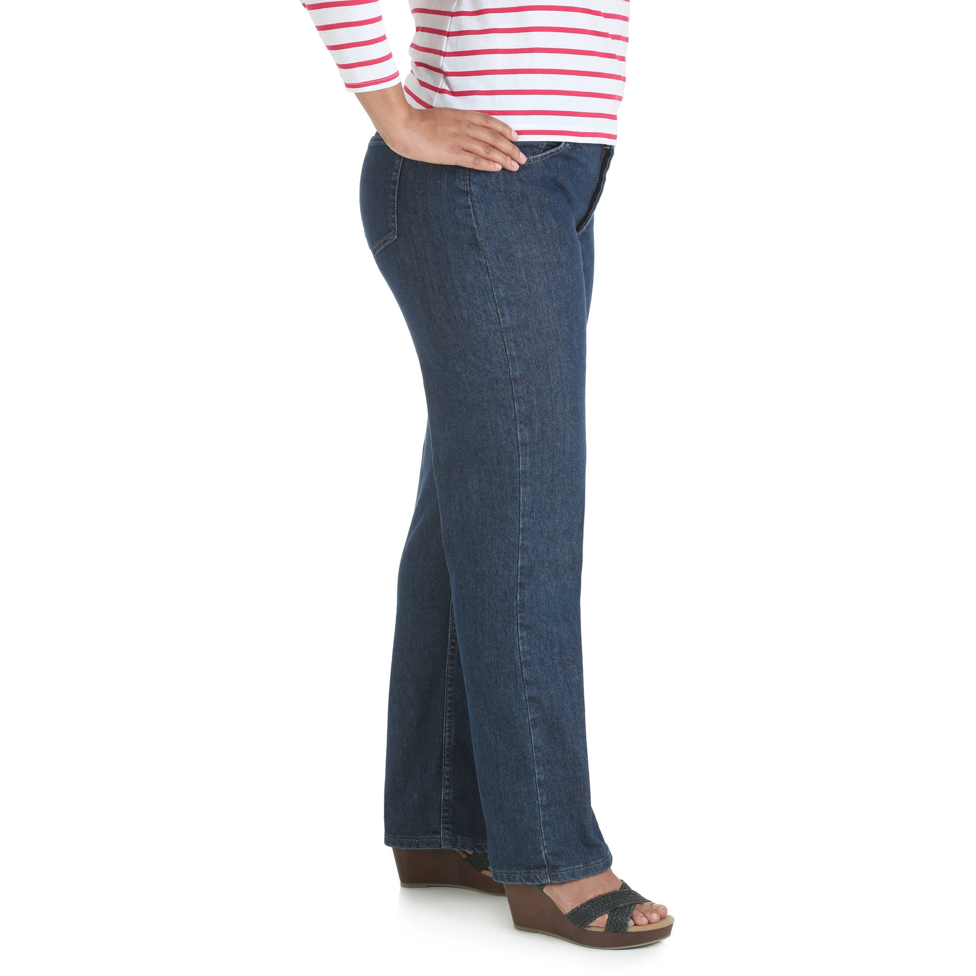 women's plus lee rider jeans