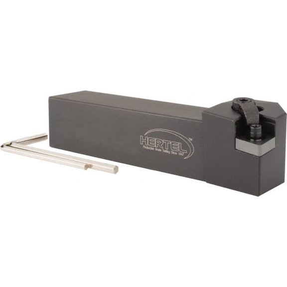 Hertel RH Neg Rake Indexable Turning Toolholder 3/4" x 3/4" Shank CN..432 Insert