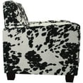 thumbnail image 6 of Johnston Trackarm Lounge Chair - Cowhide Black, 6 of 6