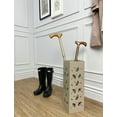 thumbnail image 4 of Mango Steam Square Umbrella Holder Brollies, Almond For Entryway & Living Room, 4 of 6