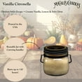 thumbnail image 2 of McCall’s Candles | Vanilla Citronella | 16 oz Two-Wick Scented Candle | USA-Poured | Vintage Mason Jar | Outdoor Patio Candle with Fresh Vanilla & Citrus, 2 of 5