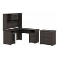 thumbnail image 1 of Scranton & Co Furniture Cabot L Shaped Desk with Hutch & File Cabinet, 1 of 6