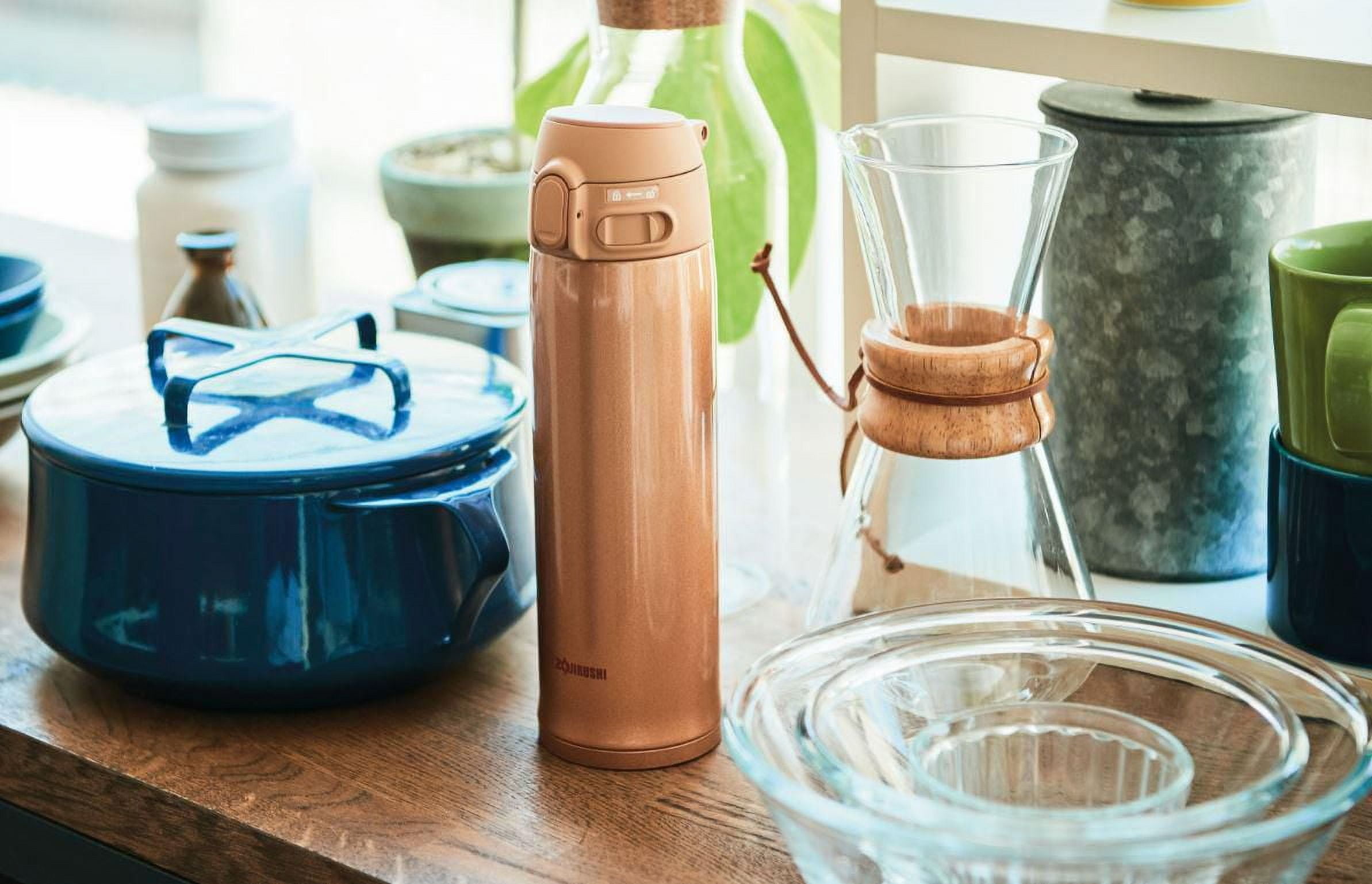 Zojirushi Vacuum Insulated Bottle SM-TA60(DM), Honey Gold, 0.6L