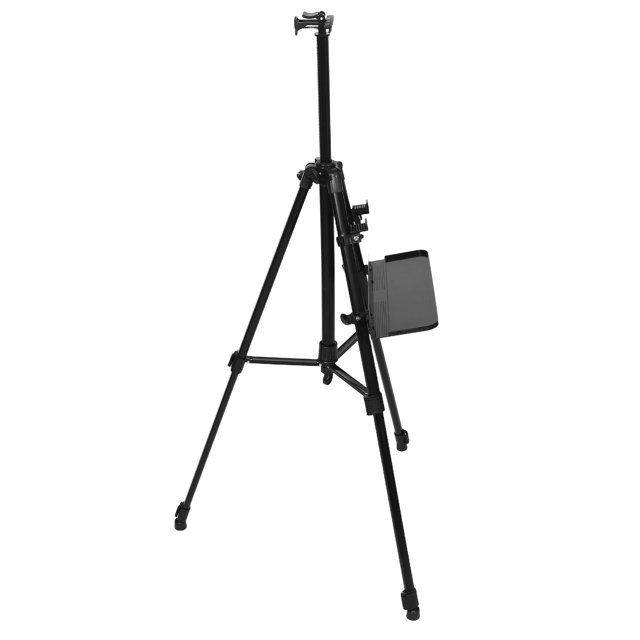 unbranded 1Jgo Caballete Para Pintura Plegable Negro Con Altura Ajustable Y Para Artistas
