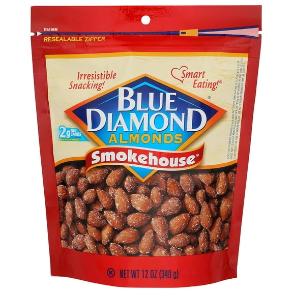 BLUE DIAMOND Smokehouse Almonds, 12 OZ