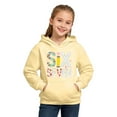 thumbnail image 2 of JIAYUE Boys Girls Carnival Hoodies Sweatshirts 67 Number Graphic Long Sleeve Hooded Pullover Midweight For Children Stylish Party Wear, 2 of 4