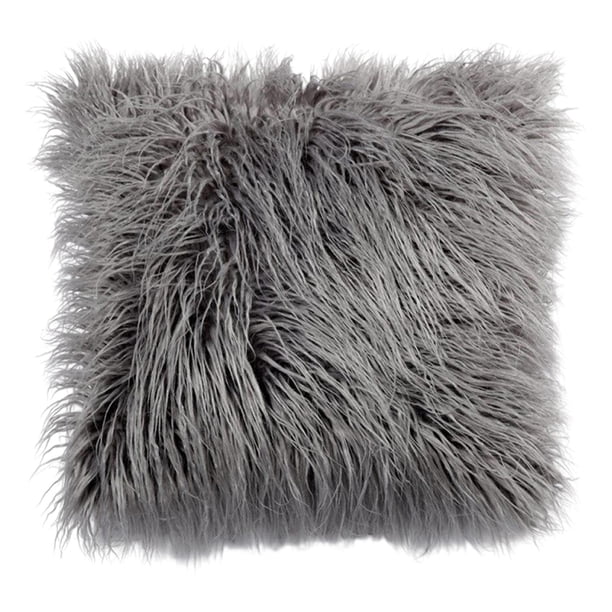 Fundas de almohada decorativas duraderas y de moda creativas Gris 45cmx45cm