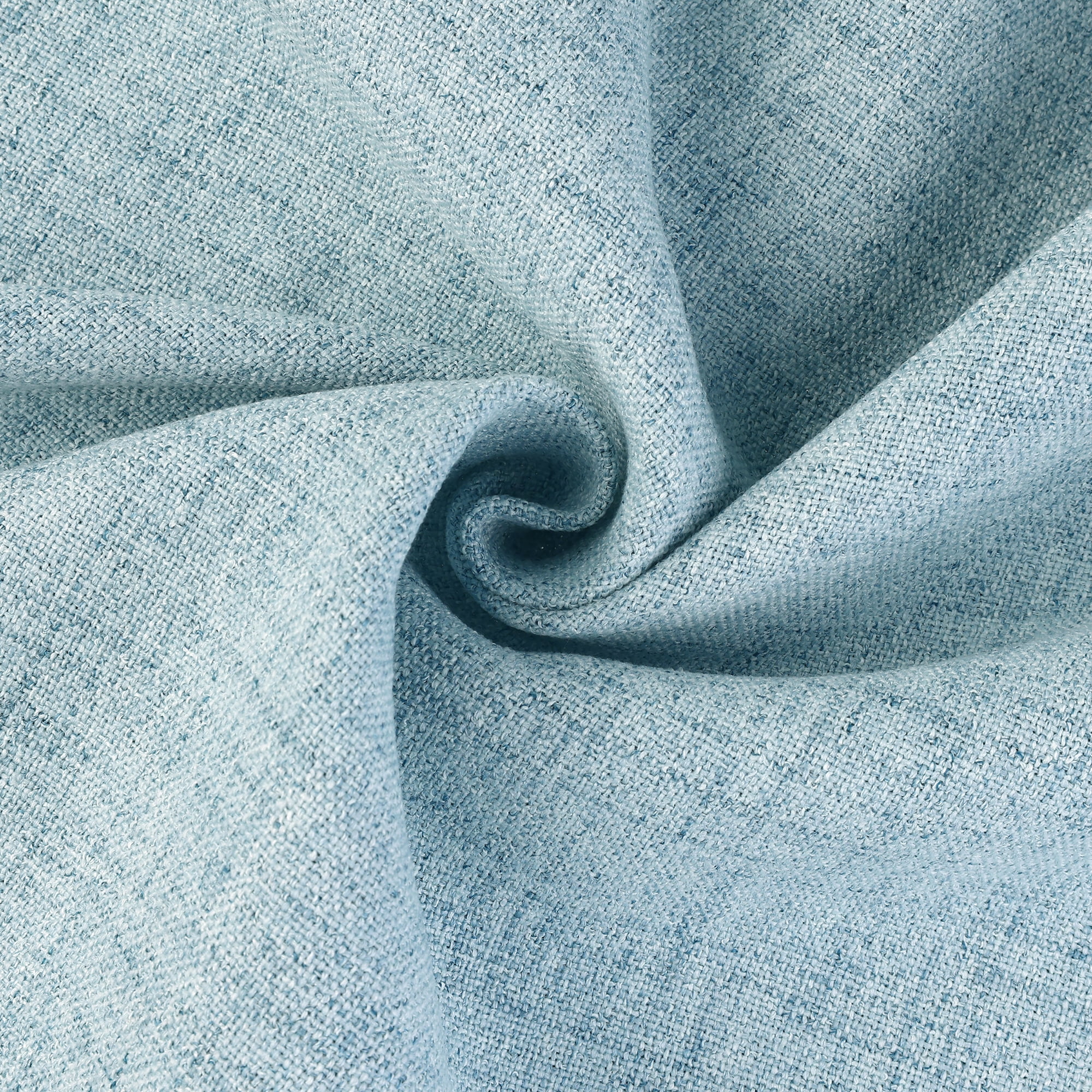 Unique Bargains Rectangle Tablecloth with Fringe for Indoor Outdoor Light Blue 52"x87"