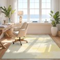 thumbnail image 3 of Design&I 2'x3' Washable Throw Rug Low Profile Daily Traffic Ready Accent Abstract Rgu Formations Interlocking Shapes Minimalist Layout for Hallway, Laundry Room, 3 of 7