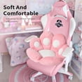 thumbnail image 2 of Ditucu Cojín Con Forma De Pata De Gato, Cojines Para Silla Kawaii, 27,5 X 23,6 Pulgadas, Cojín Para Asiento, Cómodo, Perezoso, Sofá, Oficina, Almohada Para Sillas De Juegos, Decoración De Habitación,, 2 of 5