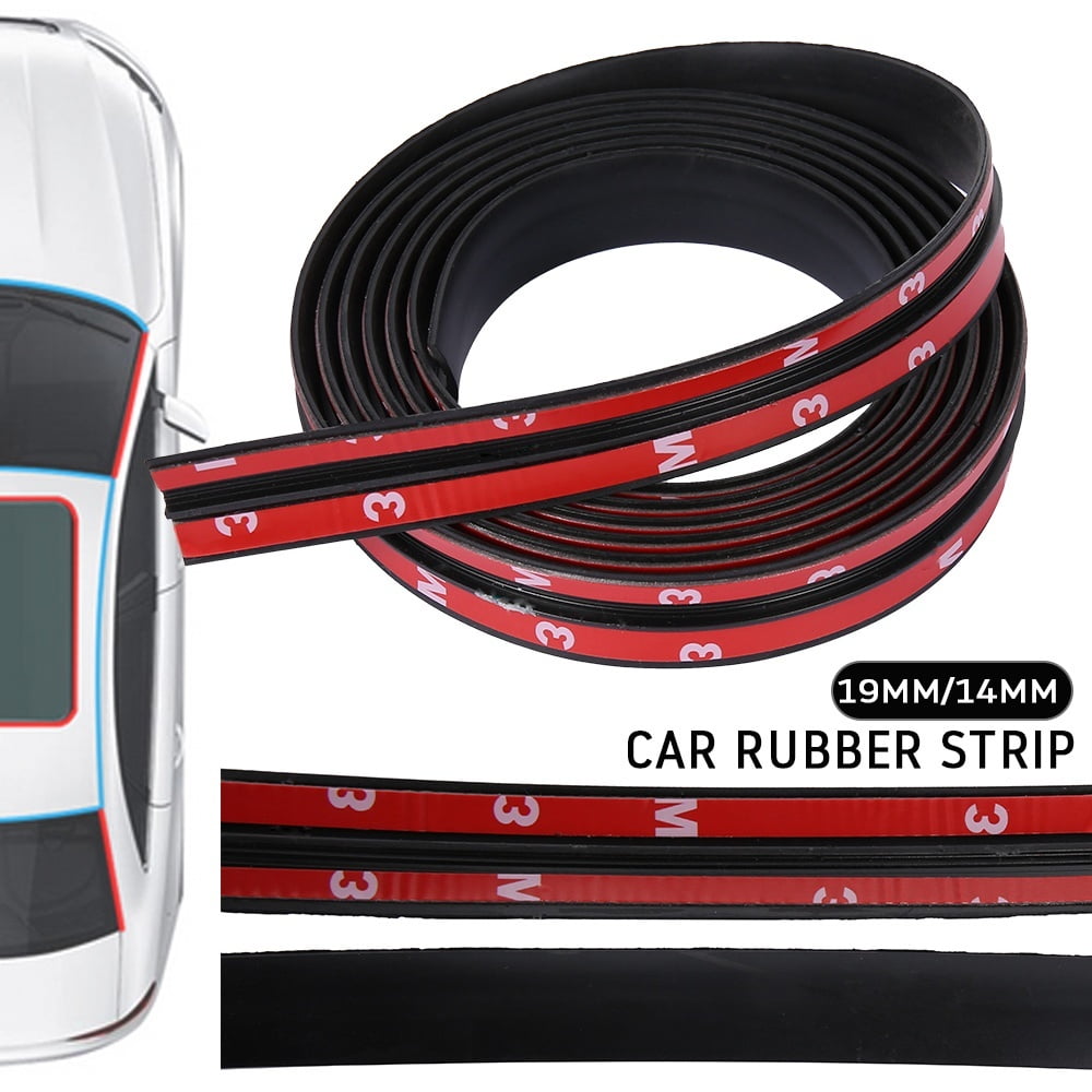 2M Rubber P Type Auto Car Door Seal Strip Soundproof Sealing Strip  Weatherstrip