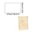 thumbnail image 3 of Pearl Table Runner, Tulle Khaki Summer Cheesecloth 9FT Gauze Cheese Cloth Sheer Chiffon Dining Wedding Birthday Party Bridal Anniversary Holiday Centerpiece Table Decor, 3 of 6