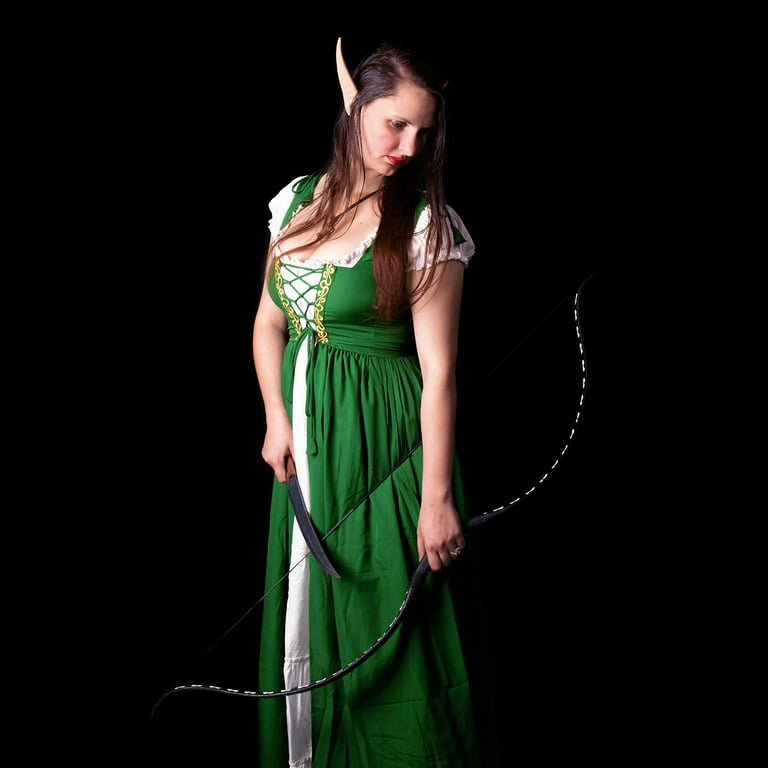 Mythrojan Traditional Irish Celtic Dress: Chemise and Over Dress